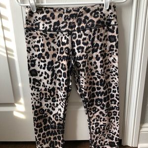 NWOT Leopard Print Lululemon Crop
